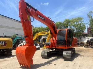 Excavatrice sur chenilles d'occasion Doosan DX140LC, pelle hydraulique moyenne pour la construction et les travaux de terrassement - Product Image 2