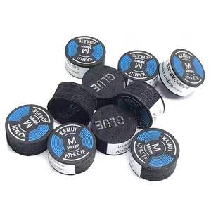 Nouvelle pointe de queue de <span class=keywords><strong>billard</strong></span> KAMUI Blue Label 14 mm édition sport en peau de porc - Pointe de <span class=keywords><strong>billard</strong></span> professionnelle dureté neutre pour un contrôle amélioré - Product Image 2