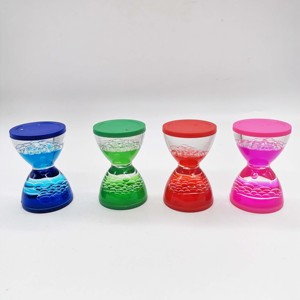 Jujia — jouet anti-Stress, alarme sensorielle, snoopy, calmant, soulage le Stress, minuterie de sable liquide acrylique, minuterie, huile d'eau, <span class=keywords><strong>sablier</strong></span> - Product Image 2