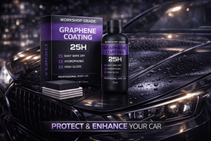 Revêtement en graphène GRAPHONEX 25H Protection hydrophobe, Haute brillance, Facile à appliquer (70ml) Fonction auto-cicatrisante - Product Image 2