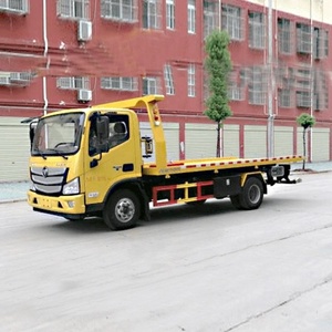 Choix fiable : Camion de dépannage Foton 4X2 à plateau pour le récupération de véhicules endommagés, le remorquage sur autoroute et le sauvetage routier - Product Image 4