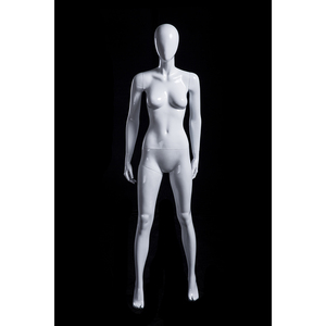 Mannequins féminins en fibre de verre de haute qualité, mannequin abstrait à tête d'œuf pour magasin de vêtements et présentation e-commerce - Product Image 3