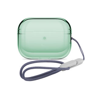 2nd Gen para <span class=keywords><strong>AirPods</strong></span> Pro Case Compatible Clear Soft Transparent TPU Puerto de carga de Grado de protección a prueba de golpes - Product Image 5