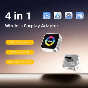 2026 Newly 4-in-1 <b>Wireless</b> CarPlay <b>Adapter</b> Airplay Miracast Android Auto Dongle for IOS Android Phone Car Screen Mirroring - Product Image 6