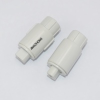 Amortisseur rotatif en plastique à fermeture douce pour pièces sanitaires, monobloc, moderne, résistant aux hautes températures, à l'huile de silicone, pour siège de toilette de salle de bain