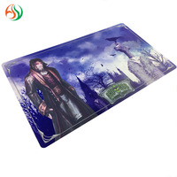 Bantalan Mouse personalisasi kustom, matras Mouse Gaming karet Neoprene ukuran besar dapat disesuaikan