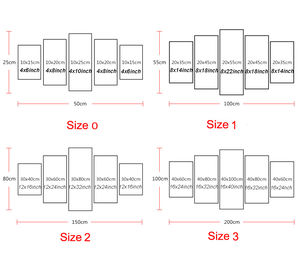 Décoration murale moderne à 5 panneaux pour le salon Impression numérique d'animaux de cerf encadrés sur toile Impression numérique moyenne à l'huile - Product Image 6