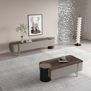 Gabinetes de TV universales de alta calidad Montaje de piso de panel moderno para <span class=keywords><strong>televisores</strong></span> Ángulos ajustables para sala de estar Dormitorio Económicamente - Product Image 1