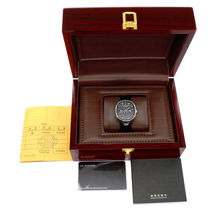Montre automatique résistante à l'eau 3 ATM avec cadran imprimé, bracelet en cuir, montres pour hommes, montre de poignet, montre lunaire - Product Image 6