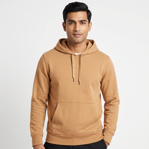 Sudaderas con Capucha Negras para Hombre, Estilo Casual, con Estampado de Estrellas en las Mangas, Tela de Velour, Corte Holgado - Product Image 1