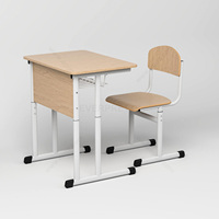 Dernière norme moderne ergonomique en bois salle de classe salle de formation étudiant étude bureau simple et chaise