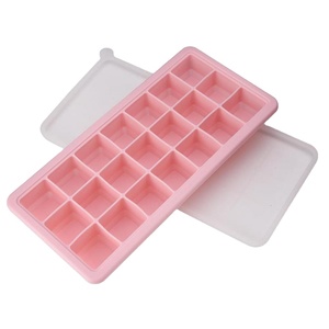 Khuôn Làm Kem Silicon Hình Chữ Nhật 21 Khoang Tại Nhà Khuôn Làm Kem Que Túi Silicon Không Gian Quà Tặng Màu Trắng Giảm Giá Bia - Product Image 3