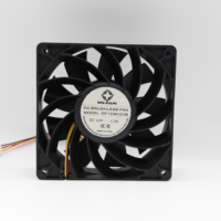 Ventilateur de refroidissement DC 12038 à roulement à billes, électrique 12V en plastique pour serveur IA, fournisseur OEM/ODM personnalisé