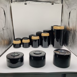 neues design aufbewahrungsschrank digitales sensor-glas für küche haushaltsbehälter mit thermometer und <span class=keywords><strong>hygormeter</strong></span>-display - Product Image 2