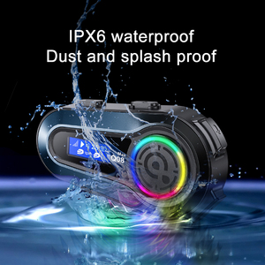 Headset Helm Bluetooth Q08max Interkom <span class=keywords><strong>2</strong></span> Orang Berbagi Musik Peredam Kebisingan - Product Image 4