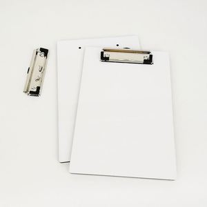 Portapapeles de MDF en Blanco para Sublimación, Venta al por Mayor de Fábrica, Portapapeles de una Sola Cara con Acabado Brillante Blanco - Product Image 3