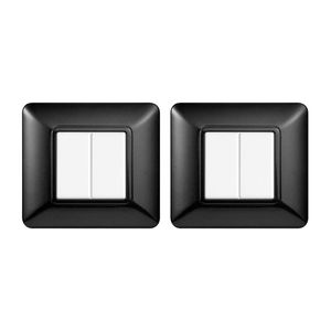 Plaque murale en plastique Gloca 2P en acier foncé pour usage résidentiel Matix - Product Image 1