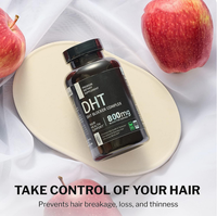 Oem Package DHT Blocker Complex Capsules Supplément contre la perte de cheveux Formule avancée pour la croissance des cheveux Vegan 800mg DHT Capsules