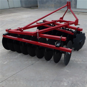 Arado de Discos para Cultivo Agrícola, Rojo, 12 Discos, Montado en Tractor, Equipo Agrícola de Alta Resistencia - Product Image 1
