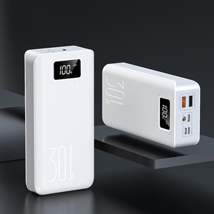 Professional Digital Display Multiple Ports Fast Charging Power Bank for Business Promotions and Extended Trips