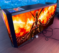 Zhiyu - Cabine DJ mobile pliable avec panneau vidéo LED, étanche IP65 et lisible en plein soleil, garantie 5 ans pour les discothèques