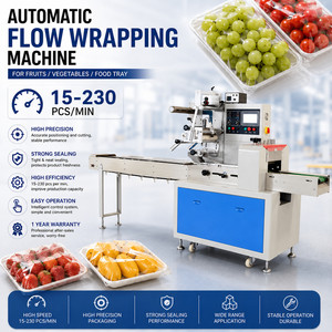Commercial High Speed Automatic Vegetable Potato Flow Packing Machine Fresh Produce <b>Sealing</b> Equipment Reliable and Efficient - Product Image 1
