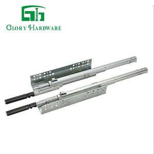 Full Extension Damping Concealed <strong>Slides</strong> 3 Folds <strong>Soft</strong> <strong>Close</strong> Undermount <strong>Drawer</strong> <strong>Slide</strong> - Product Image 5