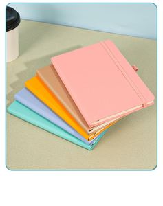 Cadeau d'entreprise promotionnel 2024, agenda personnalisé réutilisable en cuir PU, journal, carnet, agenda non daté - Product Image 4