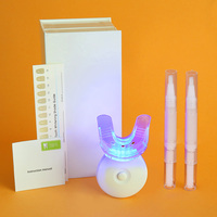 Kit de Gel Blanqueador Dental con Luz LED al 25% PAP, Sin Peróxido, Sin Sensibilidad, Sistema de Blanqueamiento Dental de Marca Privada, CE FDA ROHS