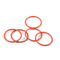 Joints toriques en silicone de qualité alimentaire certifiés ISO, résistants aux hautes températures, étanches, noirs, dureté 20A-90A, ID