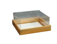 Boîte à emporter personnalisée grande et visible pour le thé de l'après-midi, idéale pour le pain, les gâteaux, les desserts, les pâtisseries, les snacks, la restauration et les cadeaux pour les fêtes