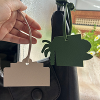 Meilleure vente : Pendentif porte-clés en cuir en forme de Grande Mosquée du Sheikh Zayed, accessoire décoratif pour voiture, monument des Émirats arabes unis
