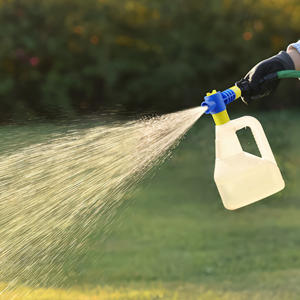 Penyemprot ujung selang dapat diisi ulang semprotan lebar/mati simpel untuk tanaman luar ruangan, cuci mobil dan aplikasi cairan lainnya - Product Image 1