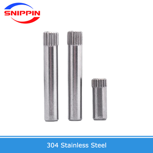 304 thép không gỉ có khía hình trụ Pin trục Pin bản lề pin đồ chơi liên kết Chốt bản lề m1.5 M2 M2.5 M3 M4 M5 M6 M8 M10 M12 - Product Image 3