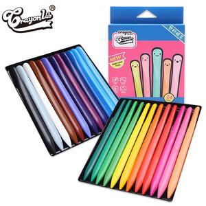 Crayons de laboratoire triangulaires lavables pour enfants, 24 couleurs, fournitures d'art pour dessin - Product Image 1