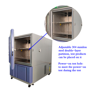1-năm công nghiệp phòng thí nghiệm môi trường khí hậu buồng thử nghiệm lão hóa mô phỏng cho nhiệt độ (-40 ~ 150) độ ẩm (20% ~ 98% - Product Image 3