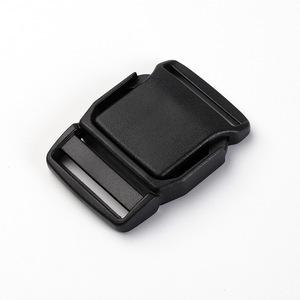 Accesorios de Hebilla de Plástico de 20 mm de Diámetro Interior, Negros, Ajustables, para Correas de Mochila y Riñonera - Product Image 2