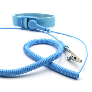 Bracelet antistatique économique avec fil de cuivre et sangle élastique pour l'électronique grand public et les usines - Product Image 3
