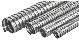 Conducto de <span class=keywords><strong>Cable</strong></span> <span class=keywords><strong>Corrugado</strong></span> Cuadrado Flexible Resistente al Fuego con Revestimiento de PVC de Acero Inoxidable a <span class=keywords><strong>Precio</strong></span> de Fábrica - Product Image 2