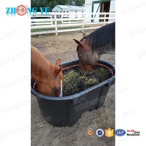 Abreuvoir et mangeoire portables en plastique pour chevaux, moutons, vaches, chèvres, bovins, animaux de ferme – Réservoir d'eau durable en PP - Product Image 6