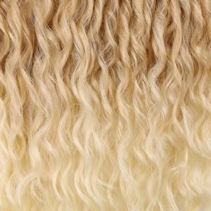 Ocean Wave Crochet Braid Hair Super Long Curly Ondulado Trenzado Cabello 24 pulgadas Mini Deep Curly Twist Extensión de cabello trenzado sintético - Product Image 5