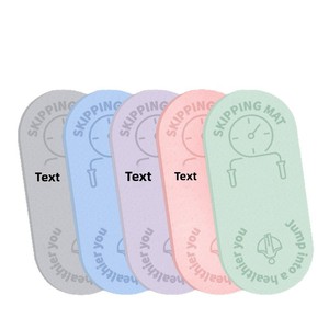 Tapete de Ejercicio para Interiores, Antideslizante, Grueso, Silencioso y Absorbente de Impactos, con Línea de Guía Asana; Cuerda para Saltar de TPE - Product Image 5