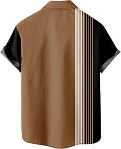 <span class=keywords><strong>Camisas</strong></span> personalizadas de algodón <span class=keywords><strong>estilo</strong></span> <span class=keywords><strong>Rockabilly</strong></span> para hombre, <span class=keywords><strong>camisas</strong></span> de manga corta con botones, antiarrugas, anticontracción, Popelina, Fitness, bolos, informales - Product Image 2