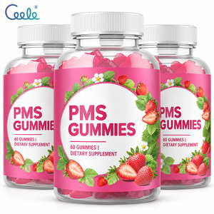 Gummies personnalisées en usine pour le soulagement naturel du SPM, l'équilibre hormonal, les compléments alimentaires, les soins naturels et les gummies blanchissants Yoni - Product Image 2