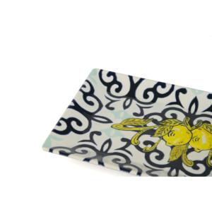 Juego de Platos de Cerámica Excelsa Amalfi 25x2.5x15 Cm Vajilla Multicolor para la cena - Product Image 3