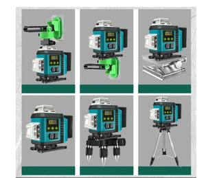 360 Pro Plane 4D Cross Green <span class=keywords><strong>Laser</strong></span> Level <span class=keywords><strong>DEKO</strong></span> avec matériau plastique et métal - Product Image 6