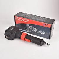 Clé à chocs pneumatique WYMA à double marteau, angle droit, 1/2'' pouce, rouge, qualité professionnelle OEM, couple maximal de 900 N.m, 7500 tr/min