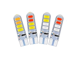 Nuevas piezas <span class=keywords><strong>de</strong></span> coche T10 T10 silicona 5630 8SMD bombilla LED W5W 168 194 lámpara liquidación matrícula luz ambiental faro - Product Image 3