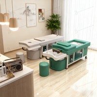 Shampooing multifonctionnel Tête de lit Spa Chauffe-eau Massage Shampooing Chaise Tête Spa Cycle de l'eau