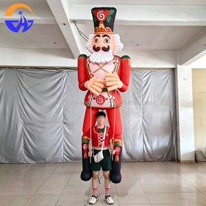 Costume Gonfiabile Gigante a Forma di Schiaccianoci, Marionetta Camminante, Decorazione per Parate Natalizie ed Eventi di <span class=keywords><strong>Strada</strong></span> - Product Image 4